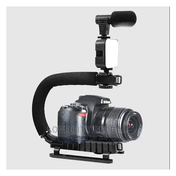 Vlogging Kit Youtube Blogging Kit Gimbal for Phone, Cameras