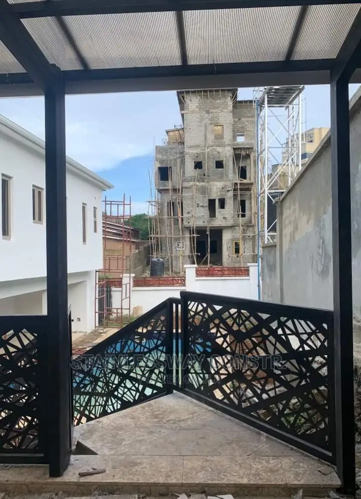 Lasercut Balcony Railing at Lifecamp Abuja