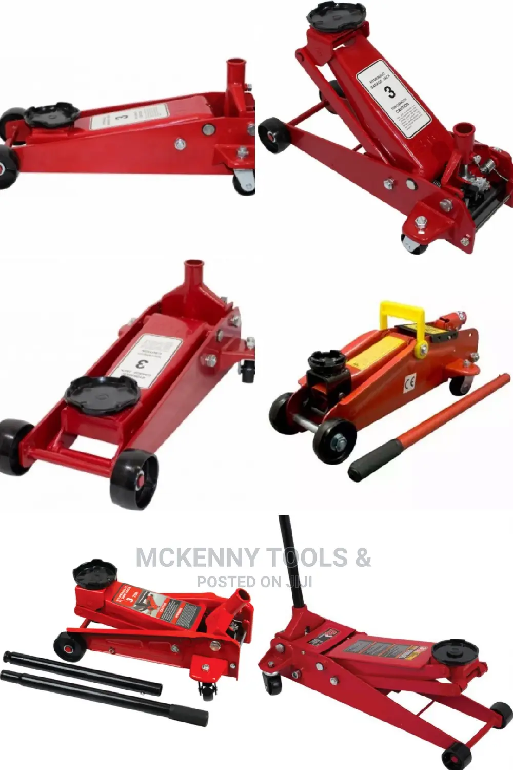 Unic Hydraulic Trolley Floor Jack - 3 Tons