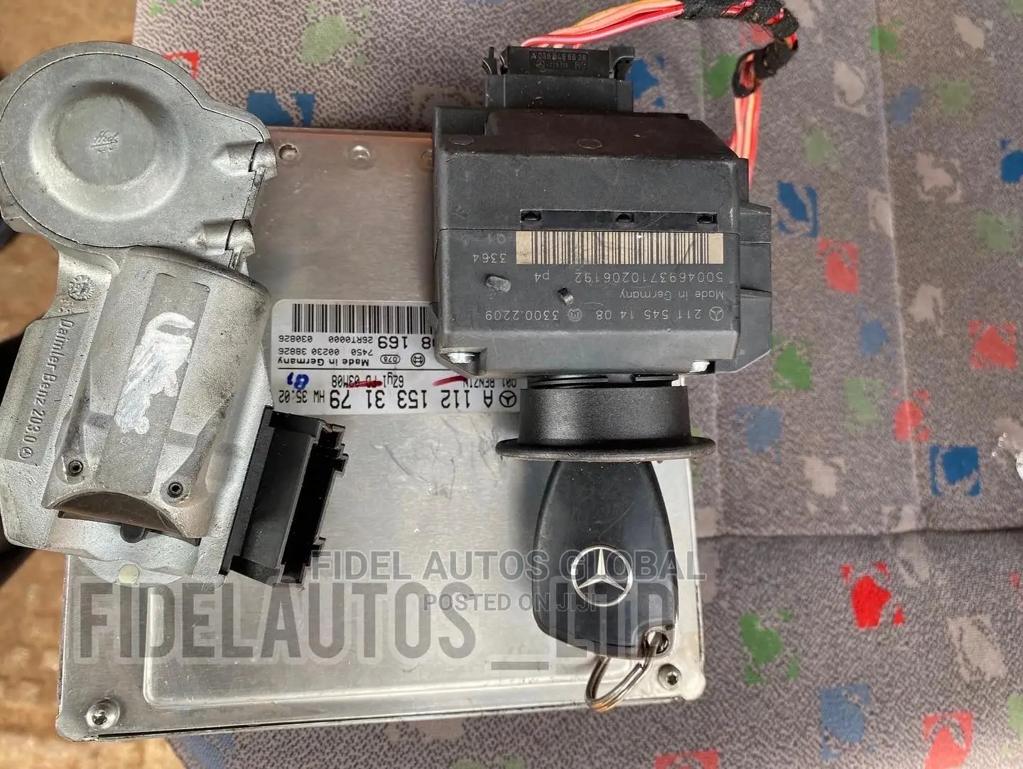 C230 Complete Set of ECU (Brainbox )