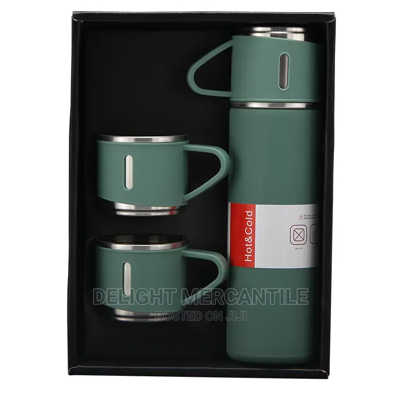 3 in 1 Vacuum Flask Set