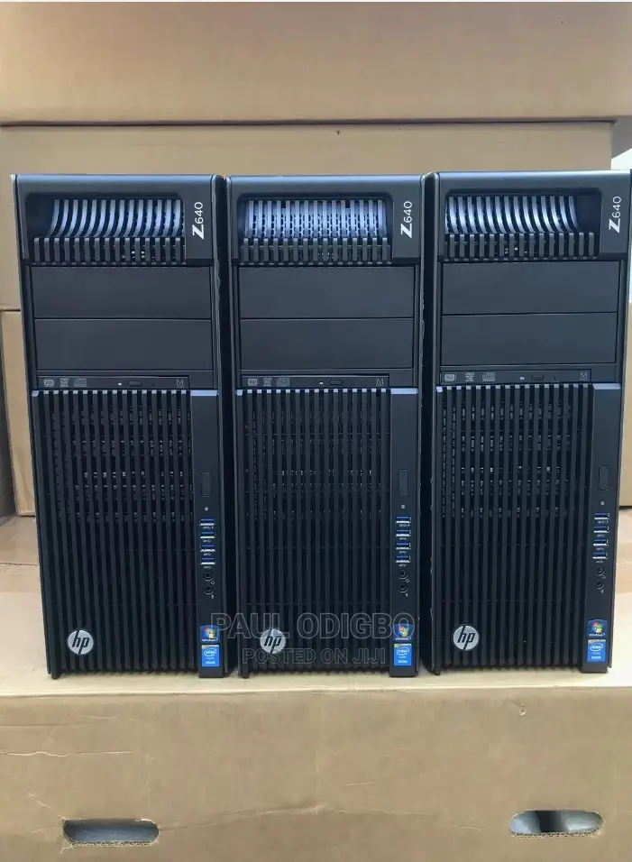 Desktop Computer HP Z640 32GB Intel Xeon HDD+SSD 1T