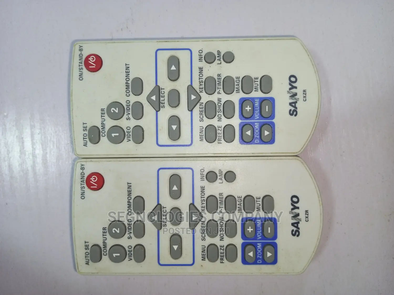 Sanyo Projector Remote