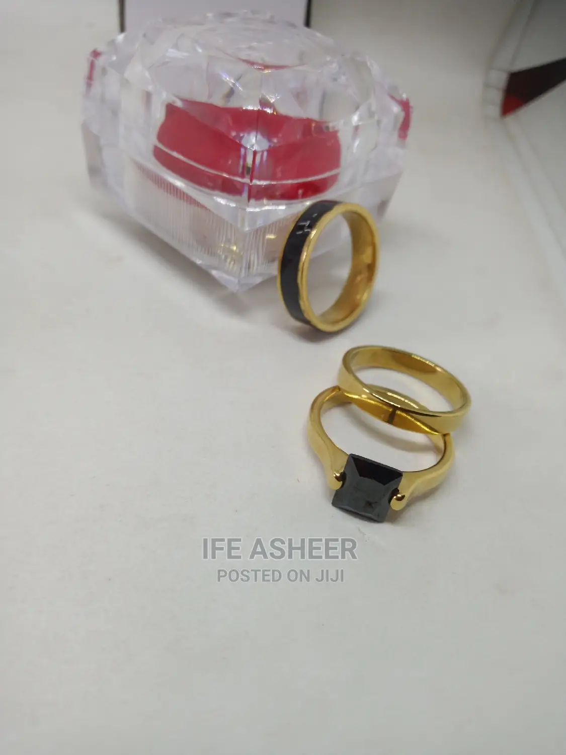 Couples Set of Wedding Ring 0002 - Gold