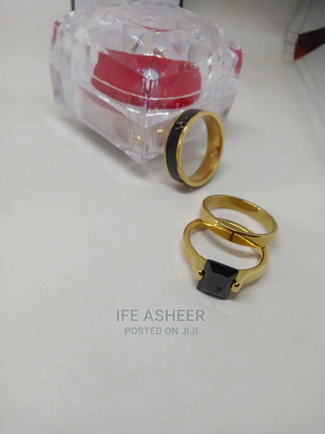 Couples Set of Wedding Ring 0002 - Gold