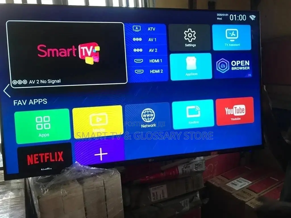 Brand New LG 49 Inches Smart Tv With 2 HDMI INPUT