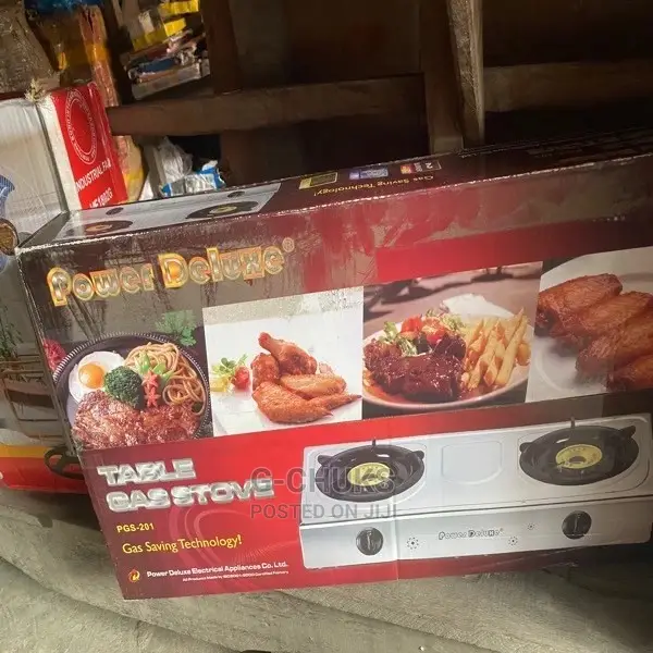 Power Deluxe Two Burner Table Gas Stove-PGS-201