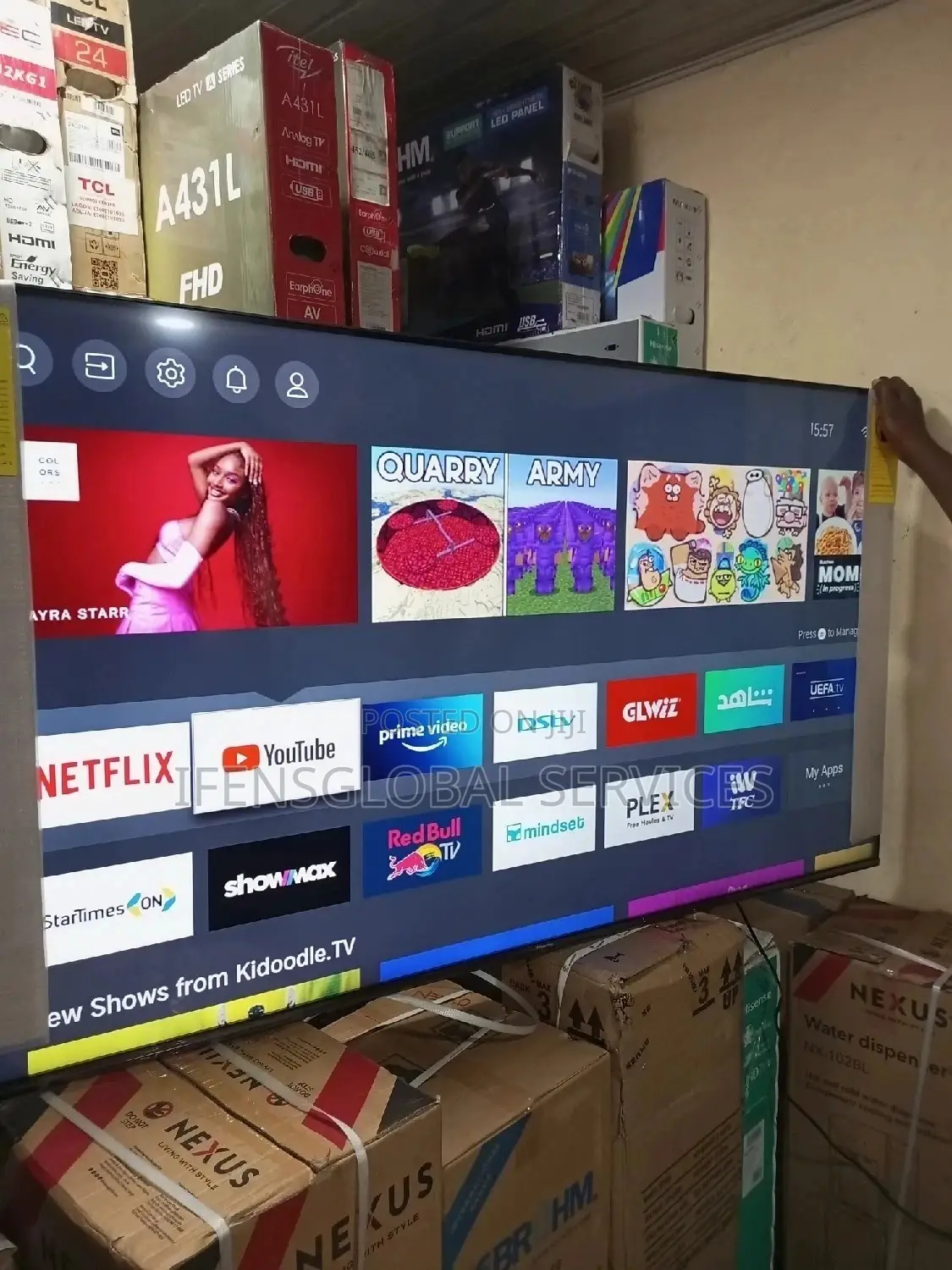 65" Hisense Smart Television