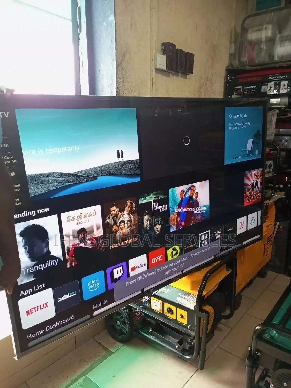 65" Lg Smart Tv Frameless