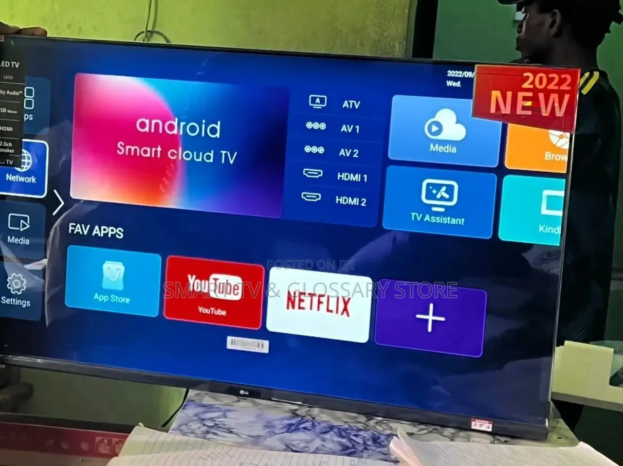 LG 55 Inches Tv With 2 HDMI