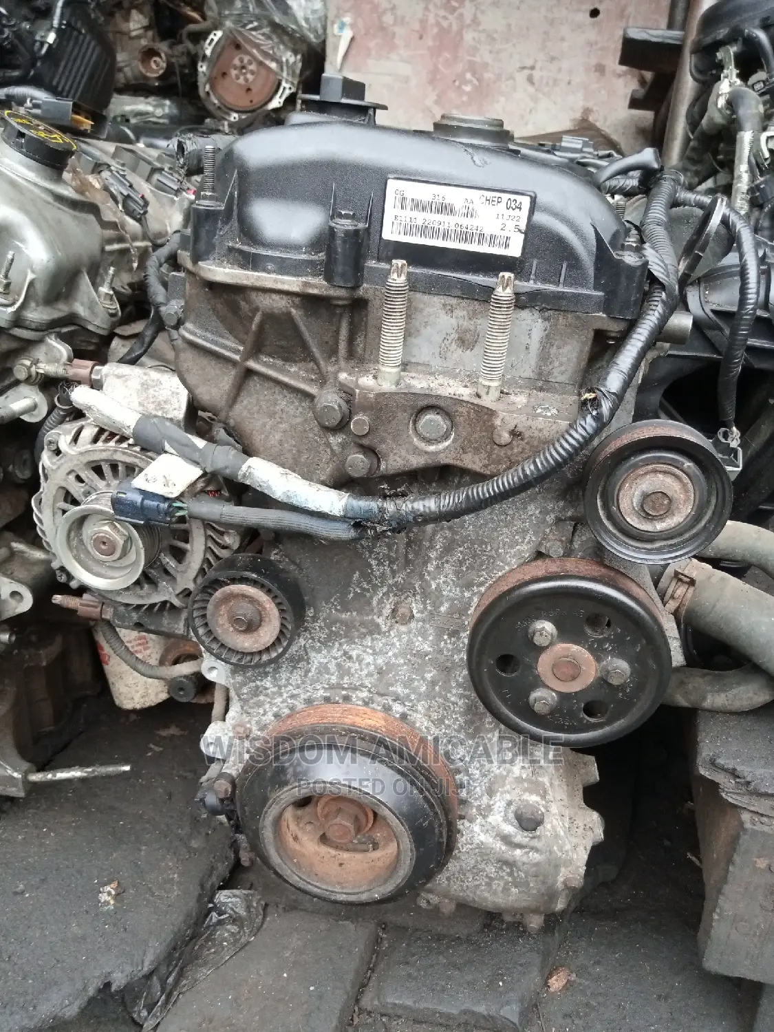Complete Engine Ford Escape 2.5 2008