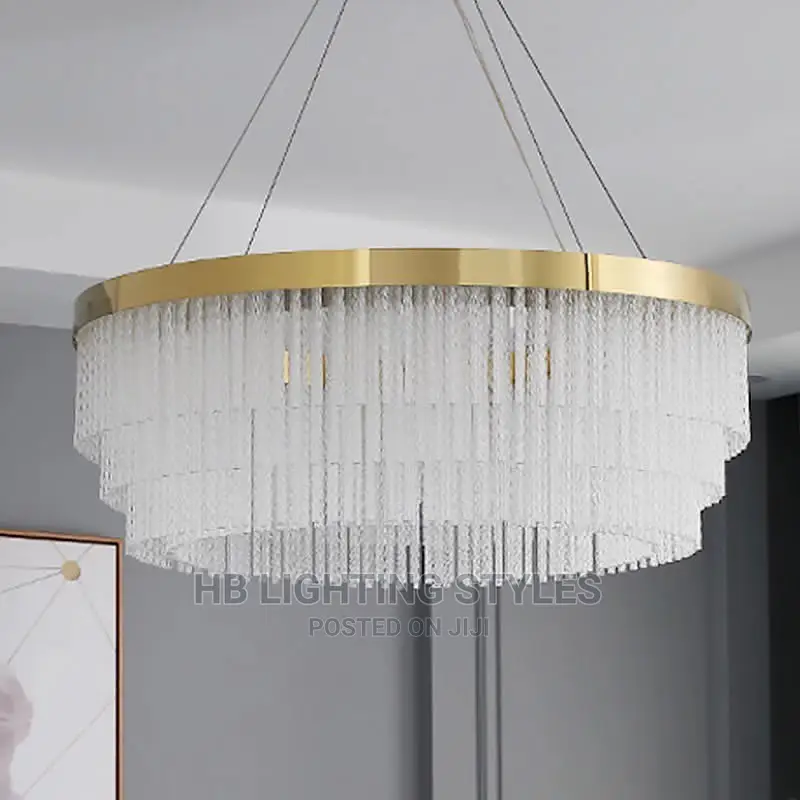 Light Luxury Boutique Restaurant Crystal Chandelier