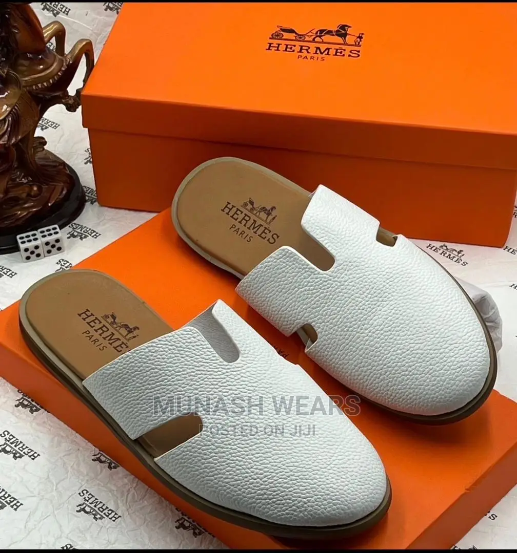 Hermes Leather Half Shoe