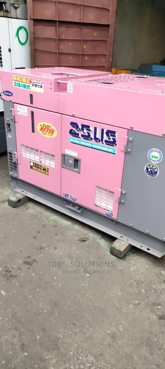 25KVA Denyo Sound Proof Japan Generator for Sale