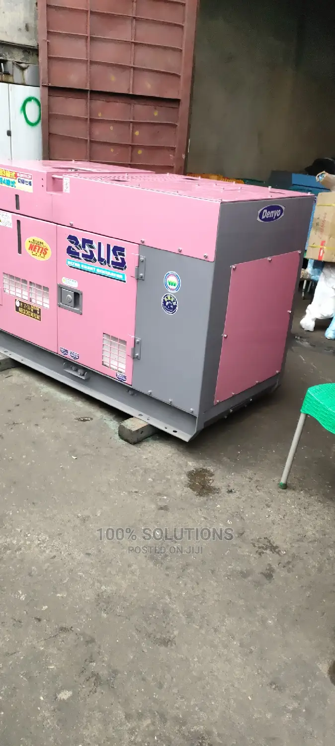 25KVA Denyo Sound Proof Japan Generator for Sale