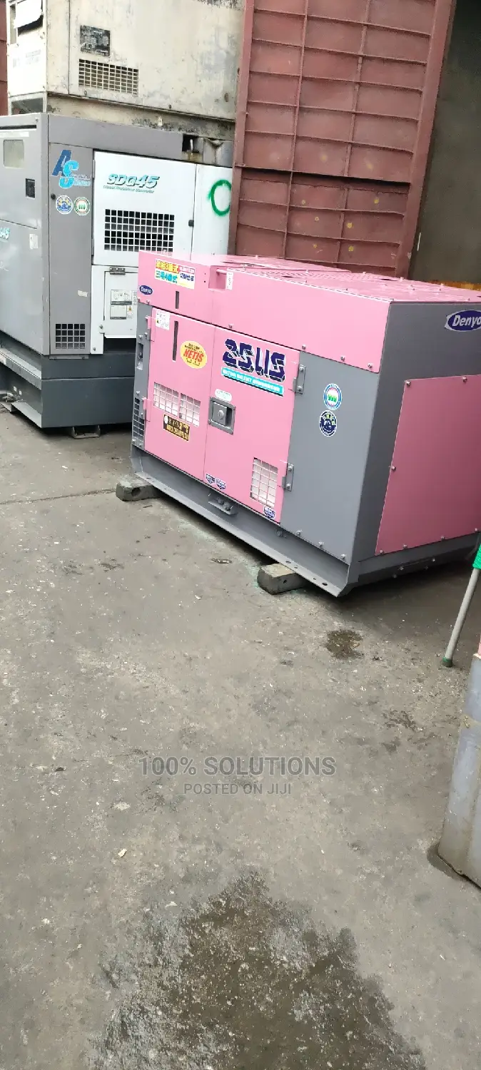 25KVA Denyo Sound Proof Japan Generator for Sale