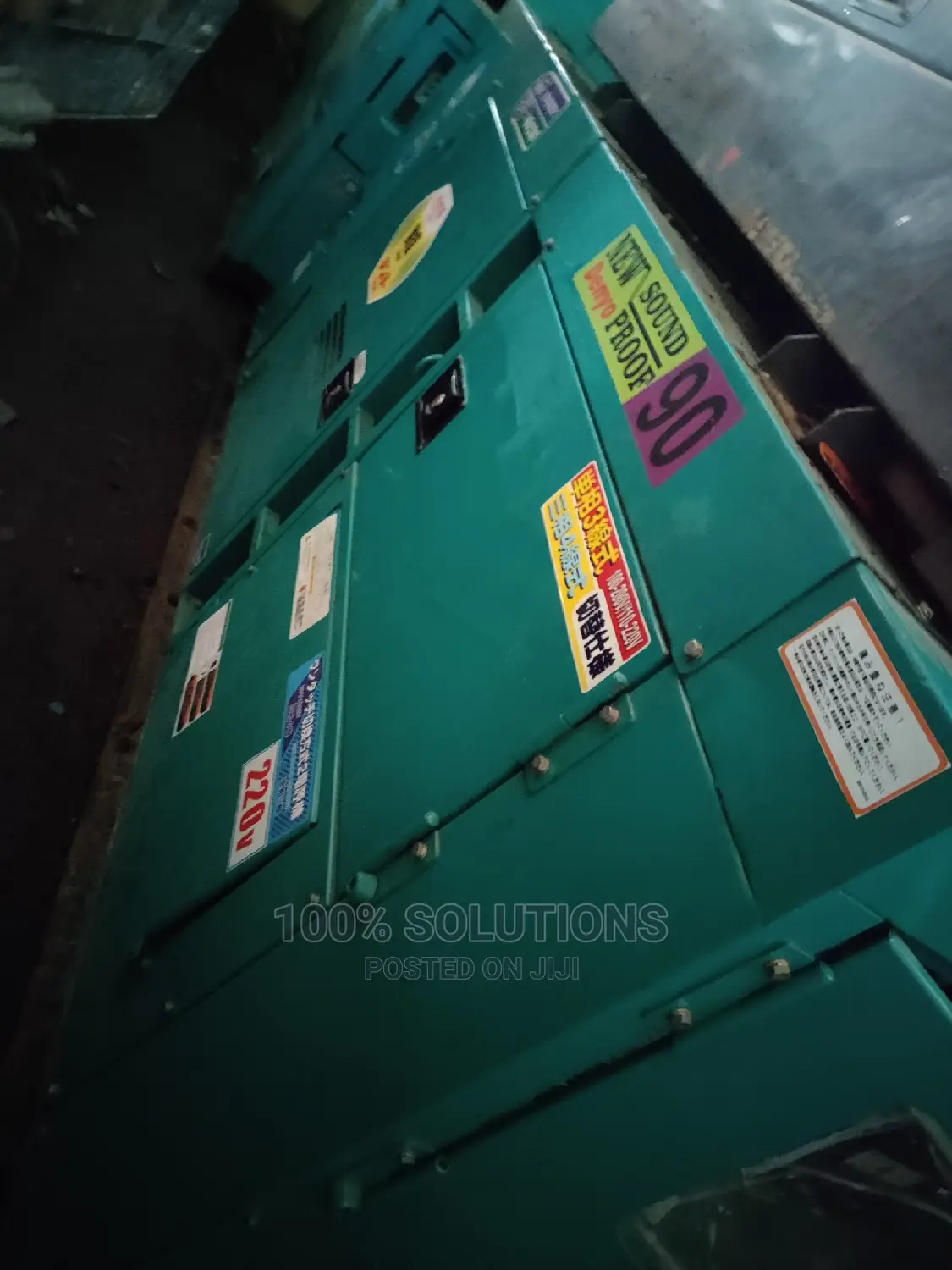 100kva Denyo Sound Proof Japan Generator for Sale