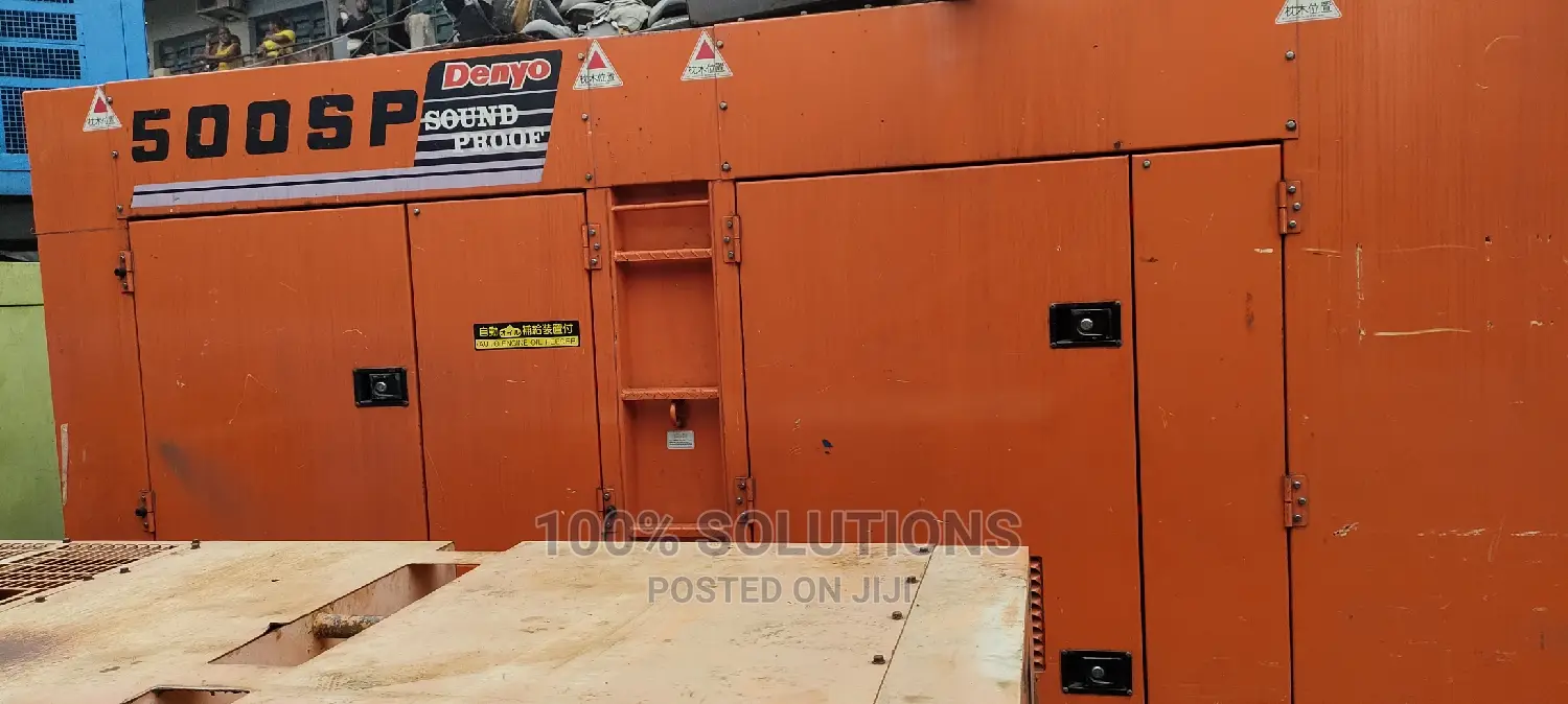 500KVA Denyo Sound Proof Japan Generator for Sale