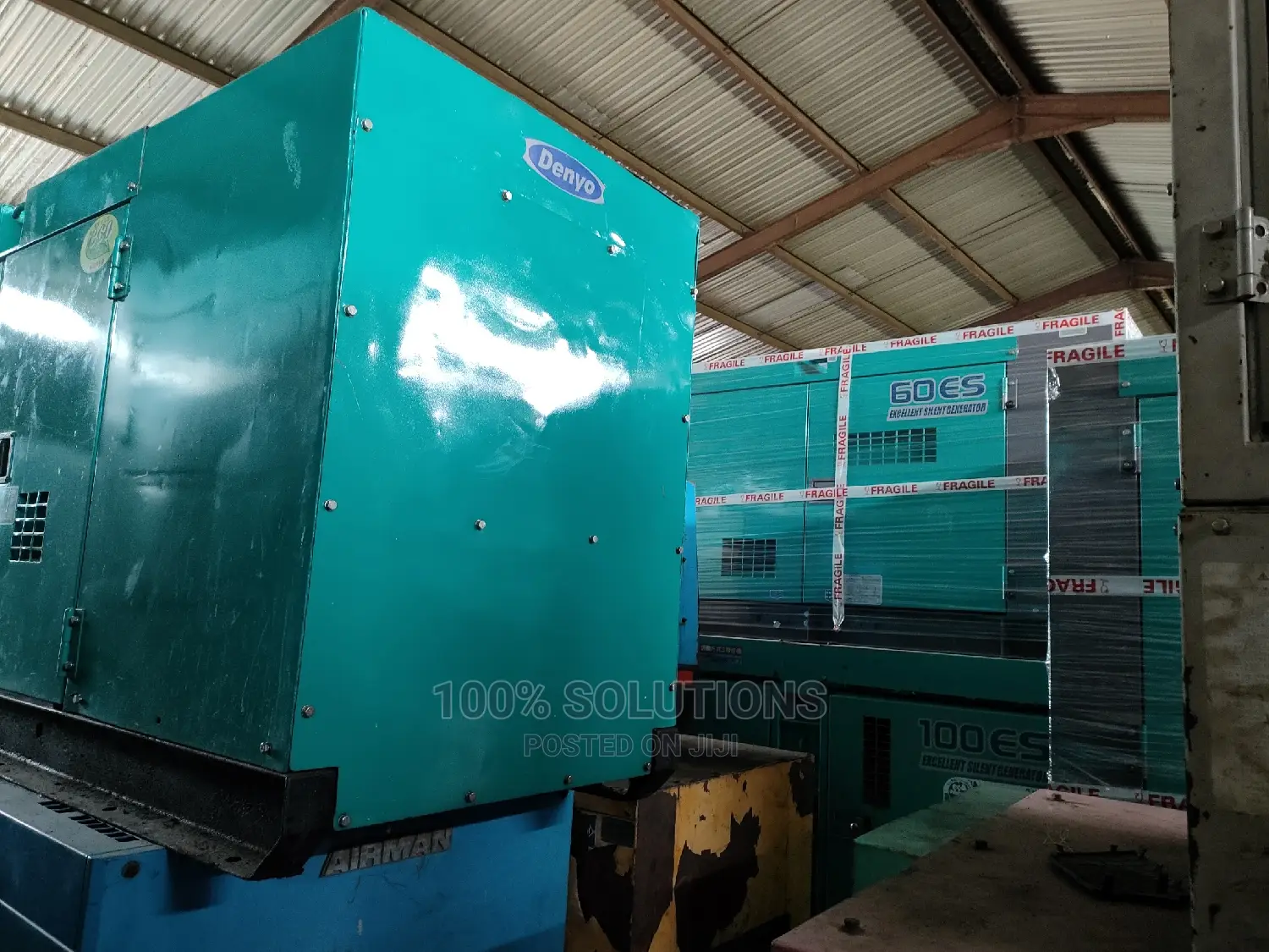 60kva/Es Denyo Sound Proof Japan Generator for Sale