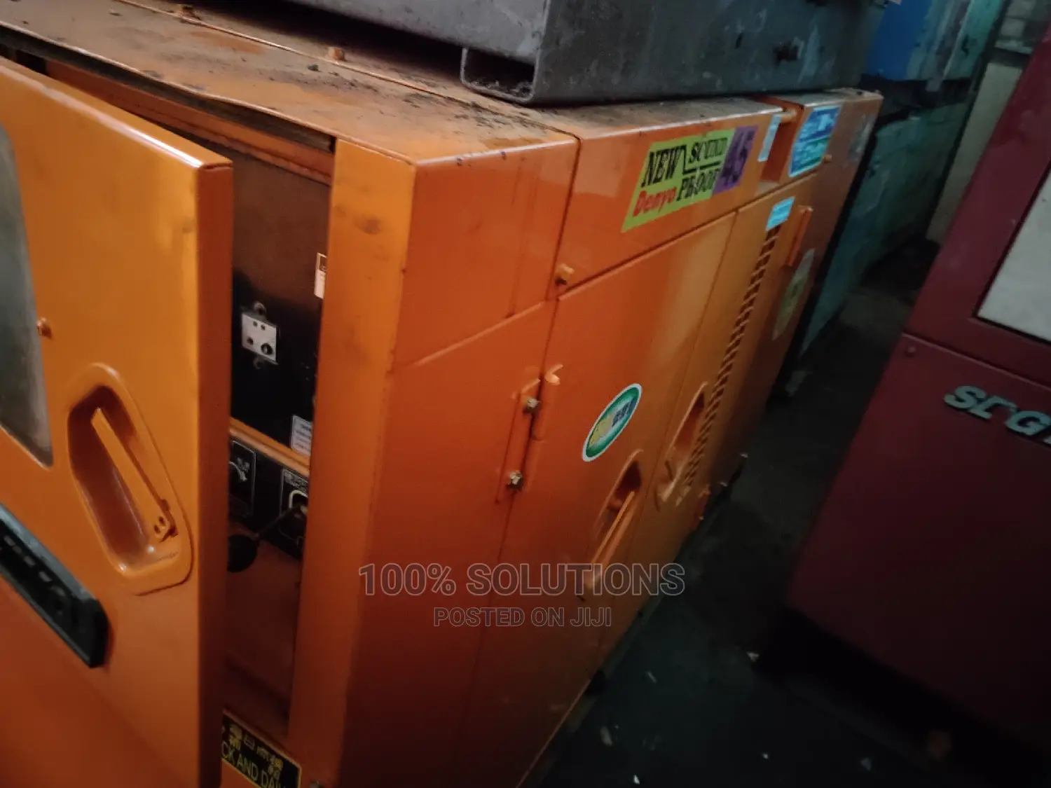 45KVA Denyo Sound Proof Japan Generator for Sale