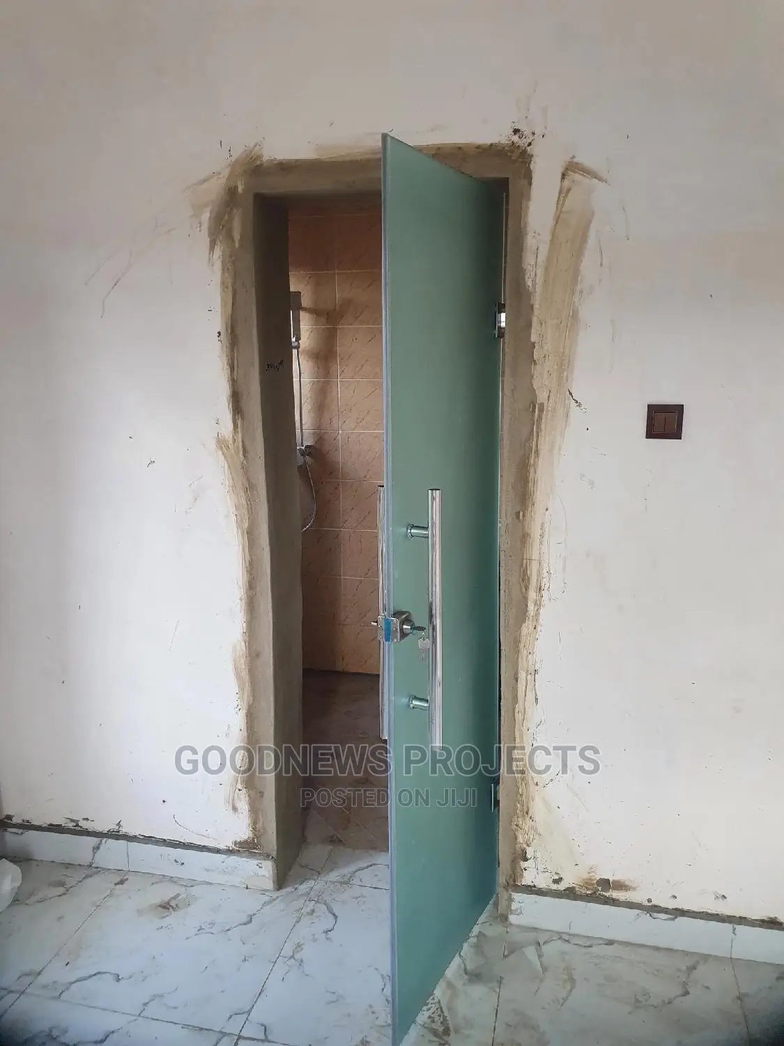 Glass Bathroom Door