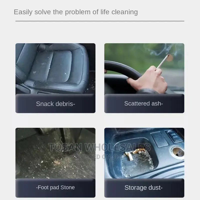 Wireless Car/Home Vacuum Cleaner