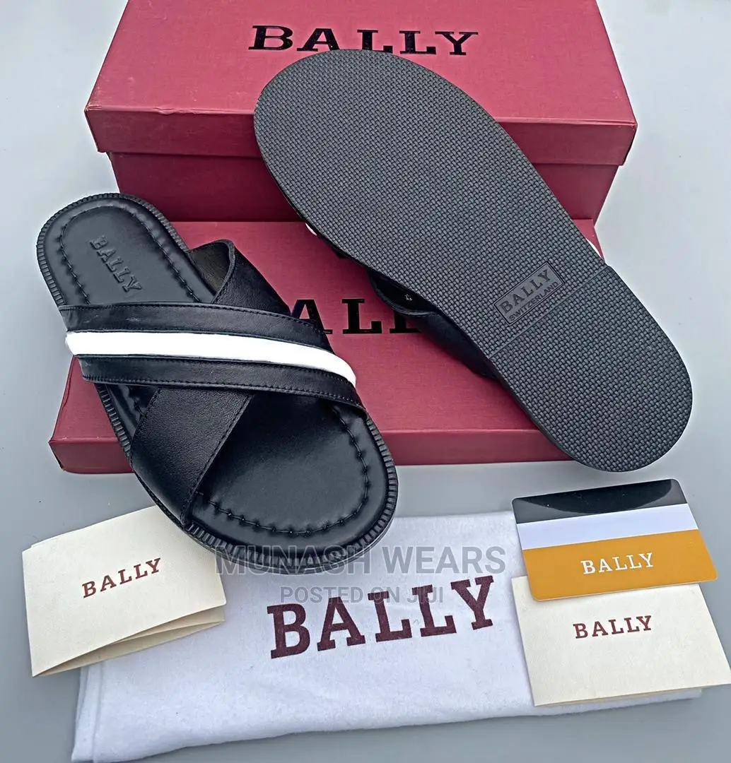 Bally Leather Slipers