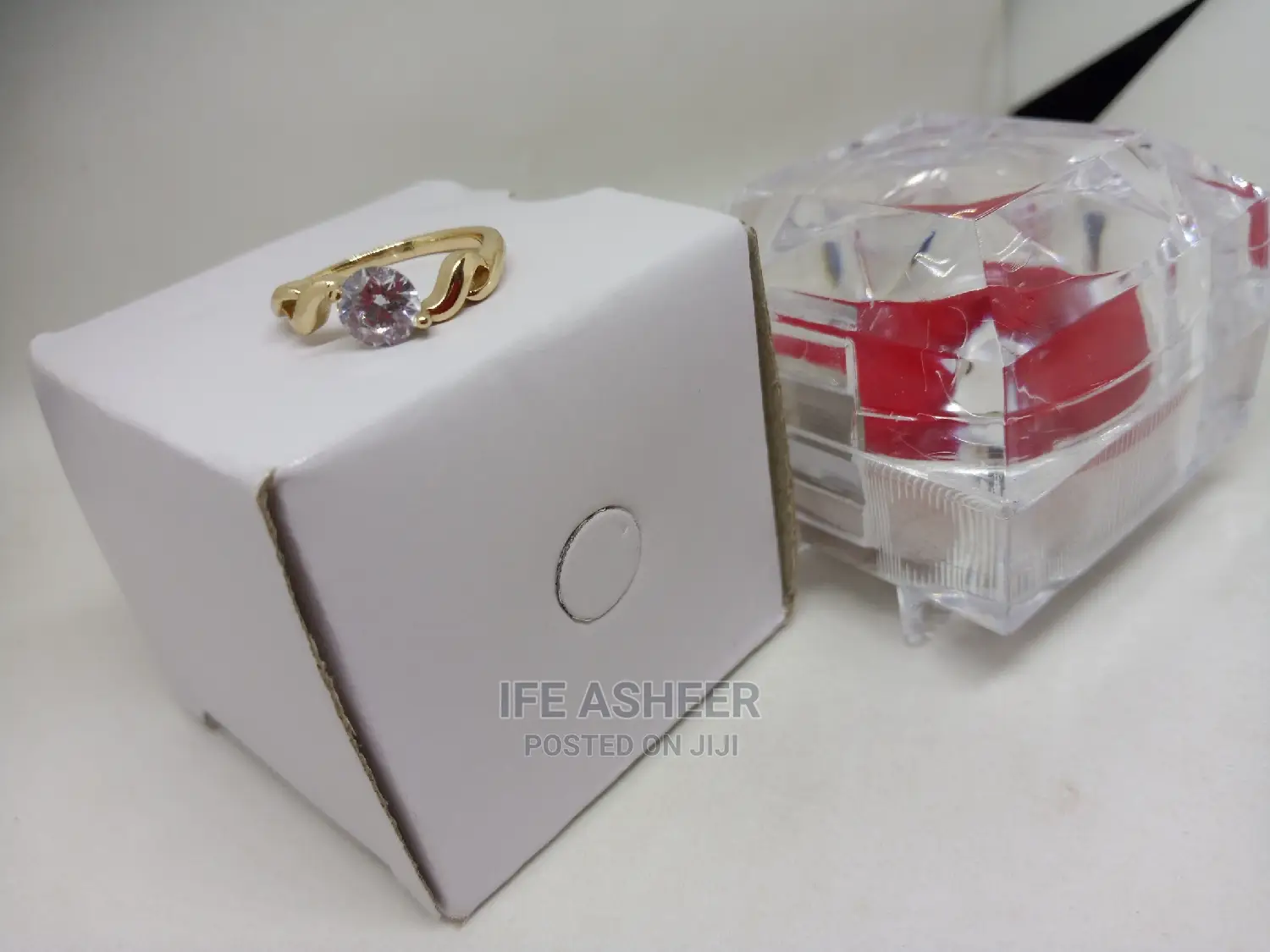 Beautiful Rose Gold Ladies Proposal Ring - Size 6