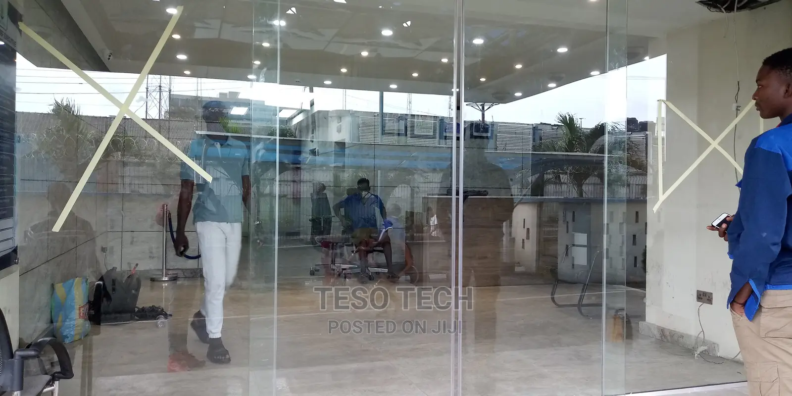 Motorized Sliding Door