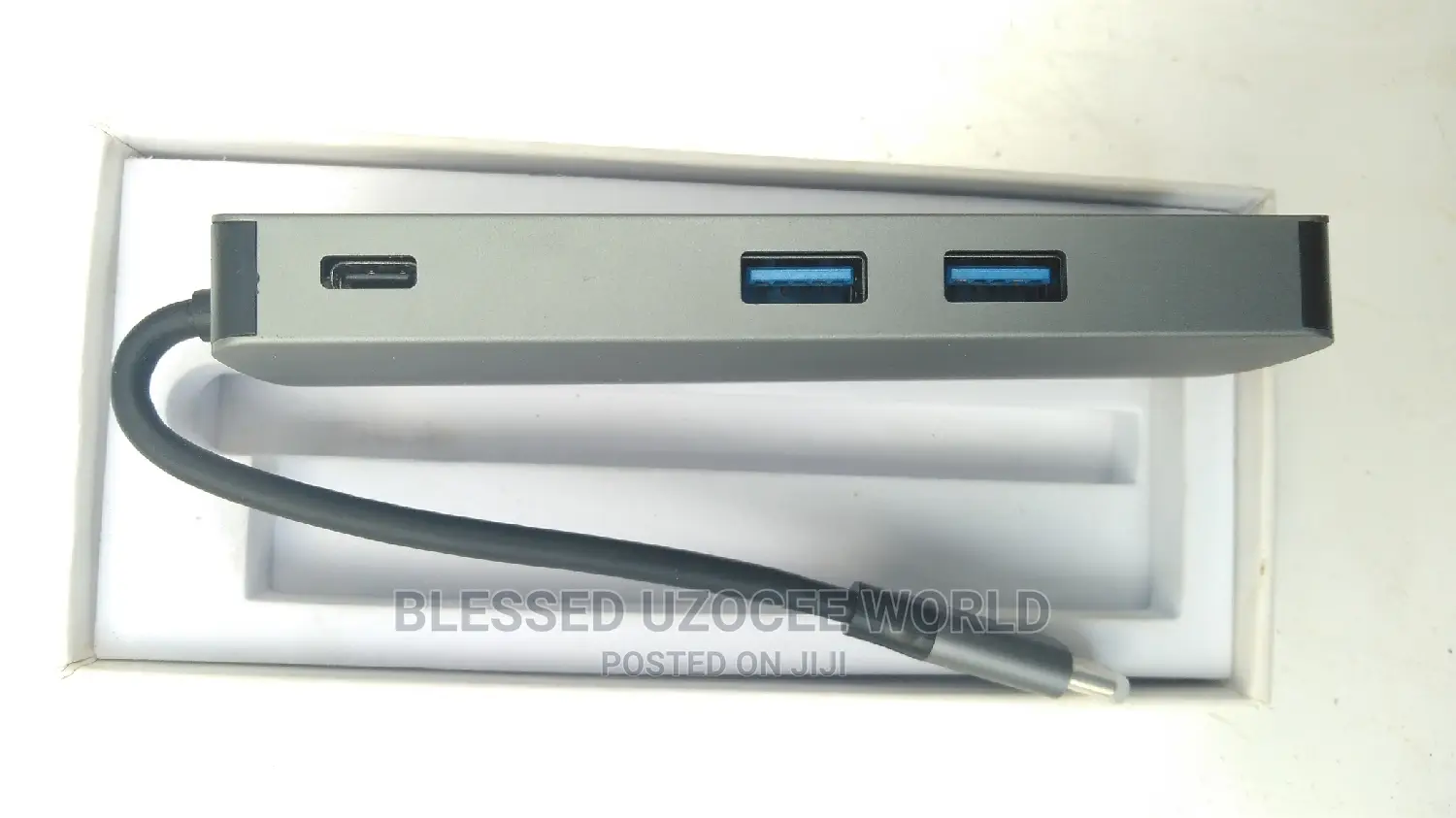 8 in 1 USB Type C to Hdmi+VGA+Usb+Lan+Usbc+Sd Tf Converter