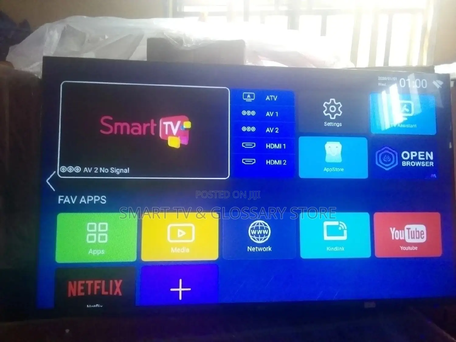 65 Inches WEB BOS LG Smart Tv Plus 2 HDMI