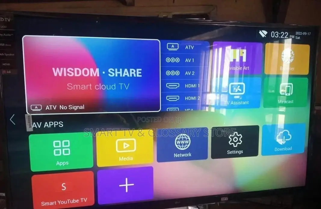 65 Inches WEB BOS LG Smart Tv Plus 2 HDMI