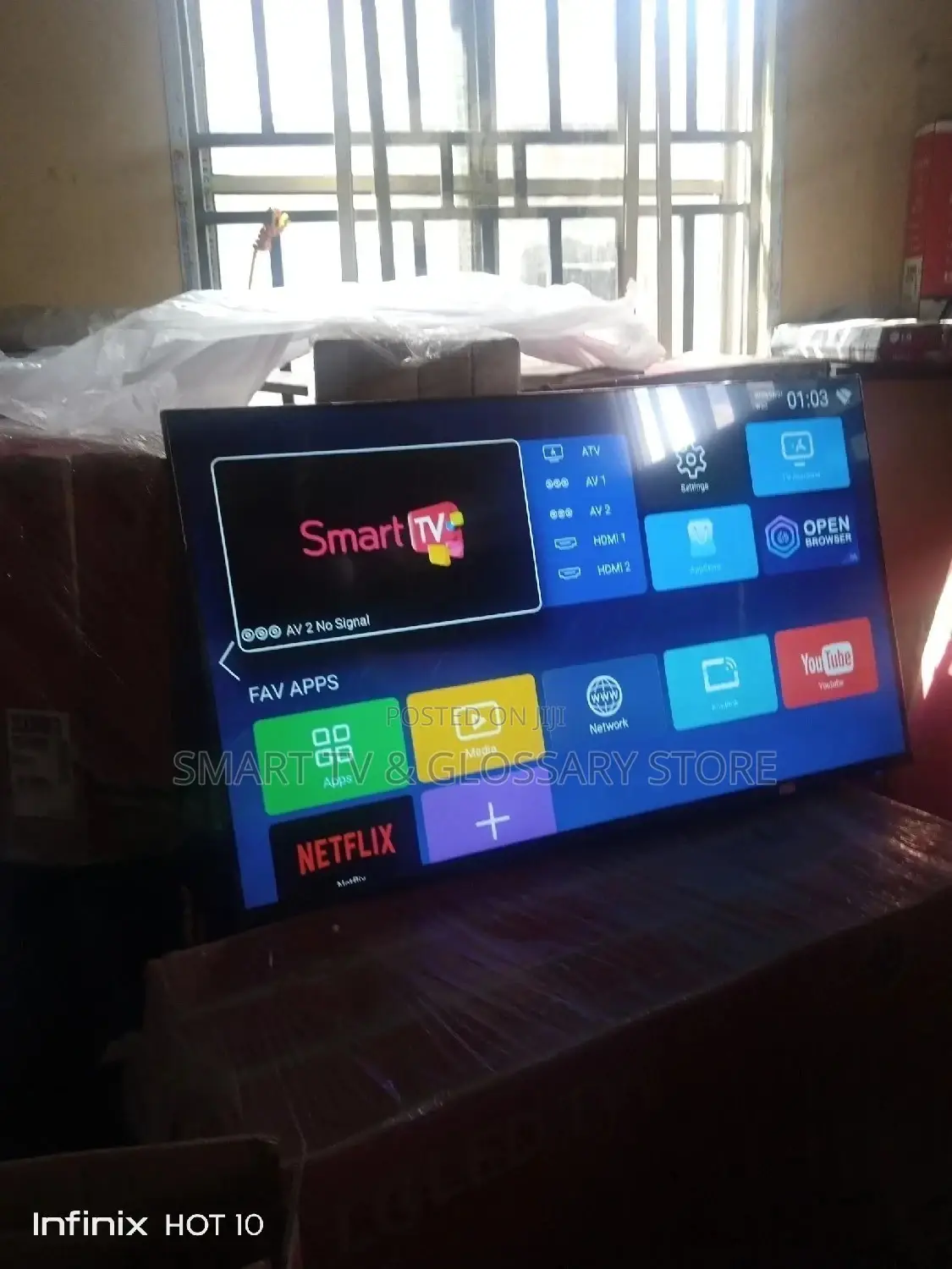 65 Inches WEB BOS LG Smart Tv Plus 2 HDMI