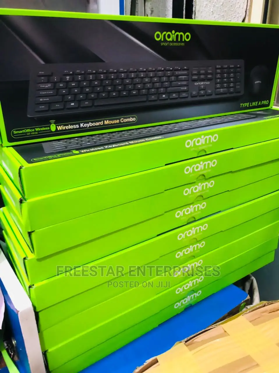 Oraimo Wireless Keyboard Mouse Combo. Smart Keyboard.