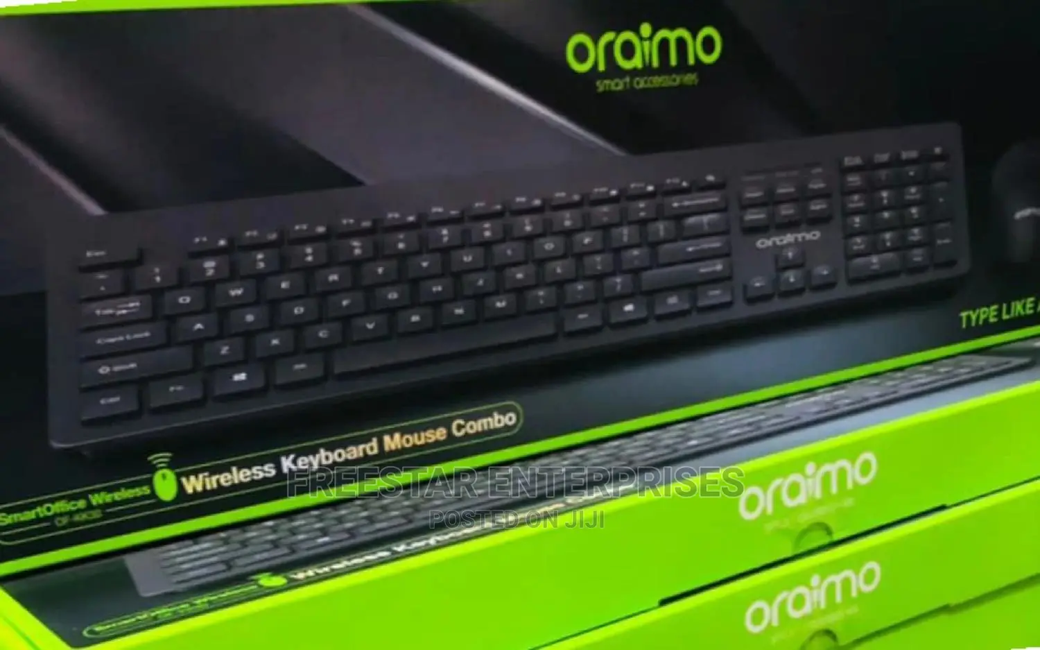 Oraimo Wireless Keyboard Mouse Combo. Smart Keyboard.