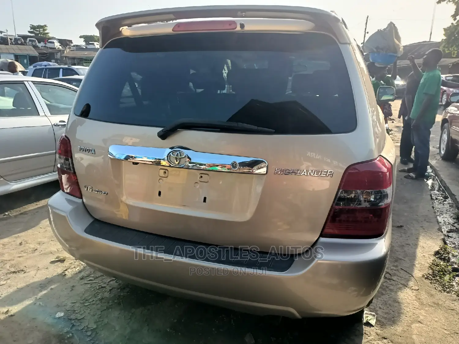 Toyota Highlander V6 4x4 2005 Gold