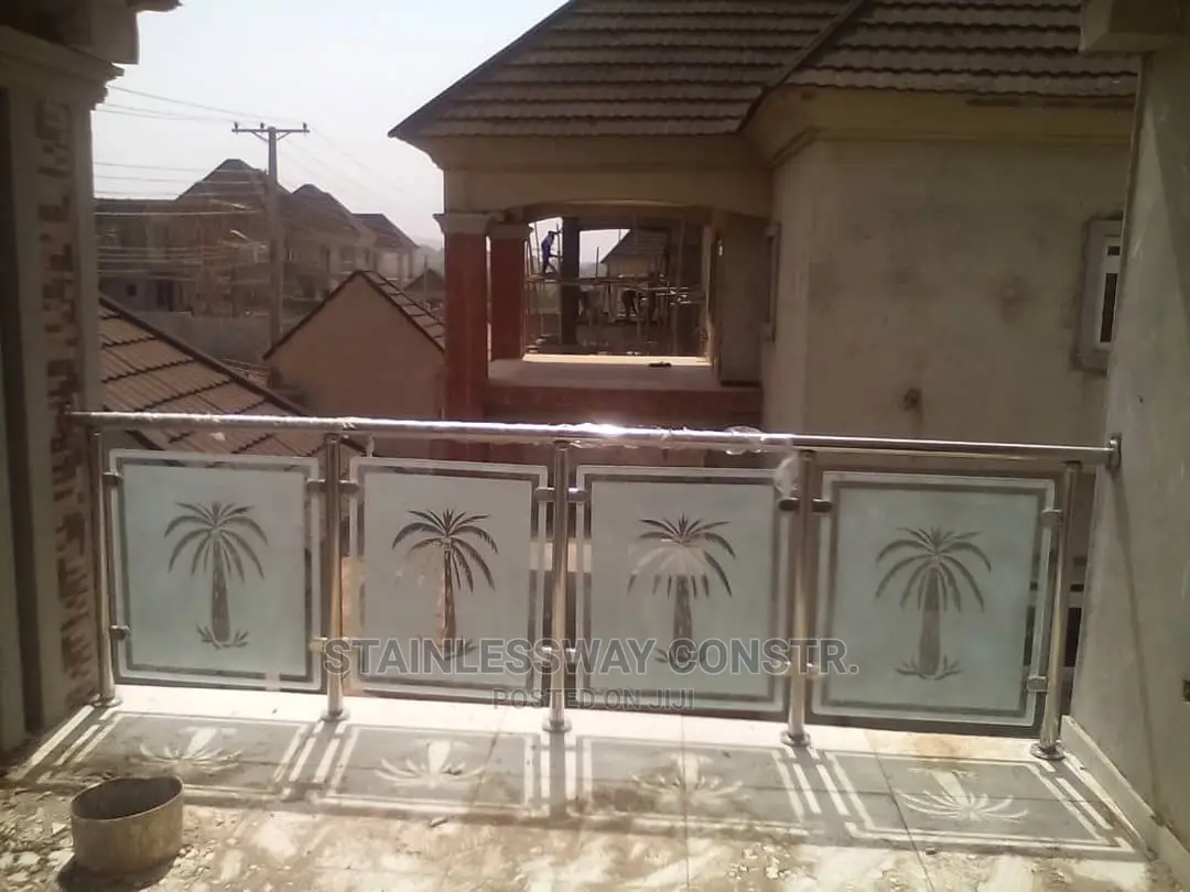 Stainless Railing Balcony Glass Design