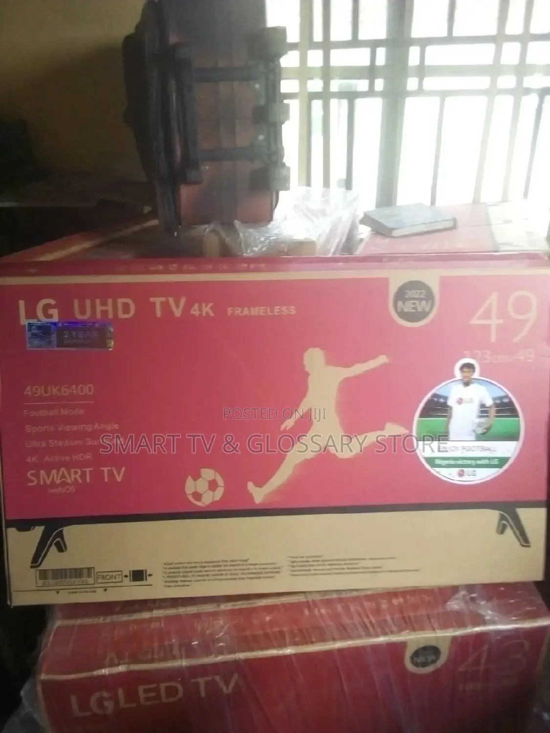 New 49" Webos LG Smart Tv +2 HDMI