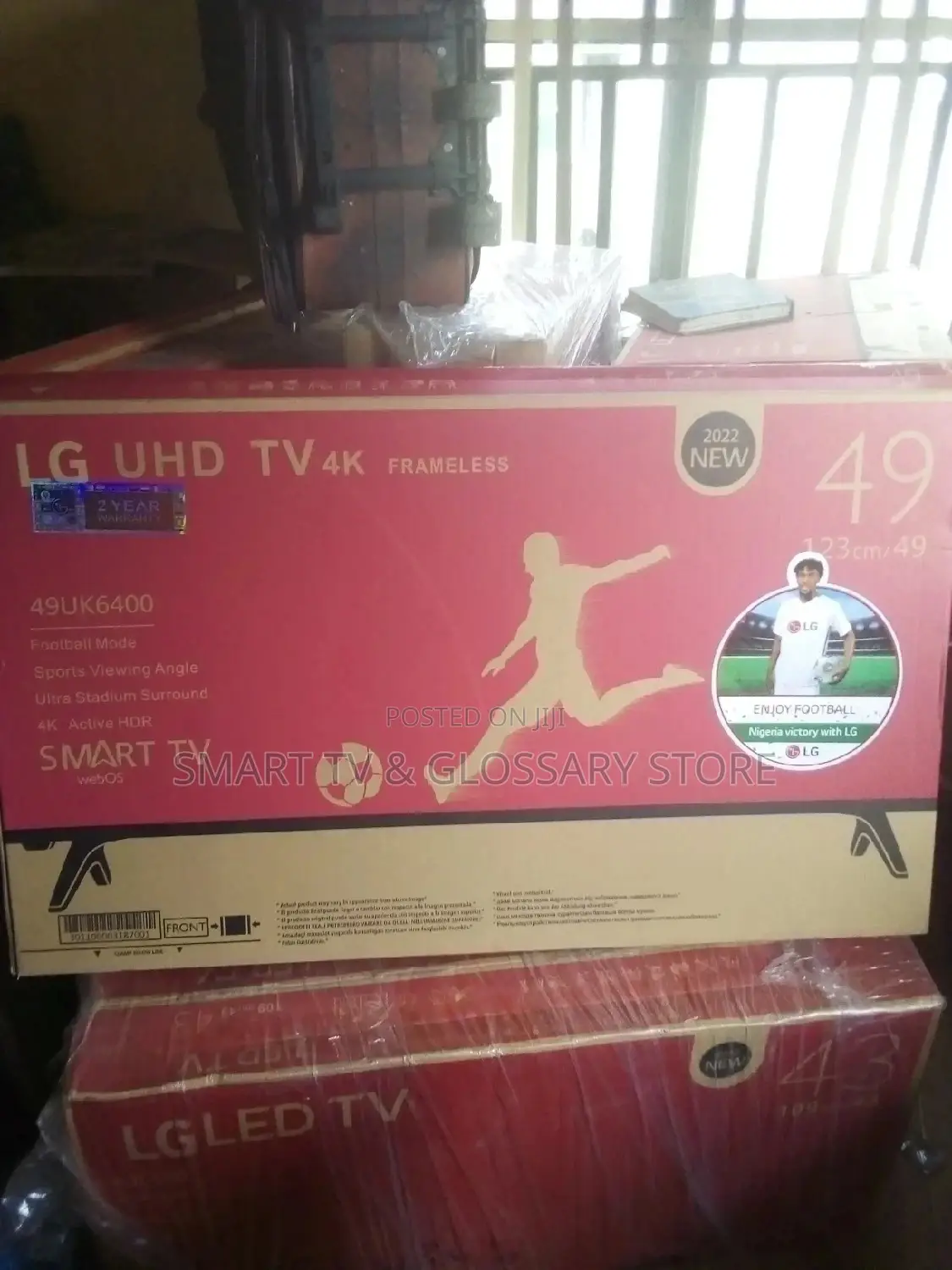 New 49" Webos LG Smart Tv +2 HDMI