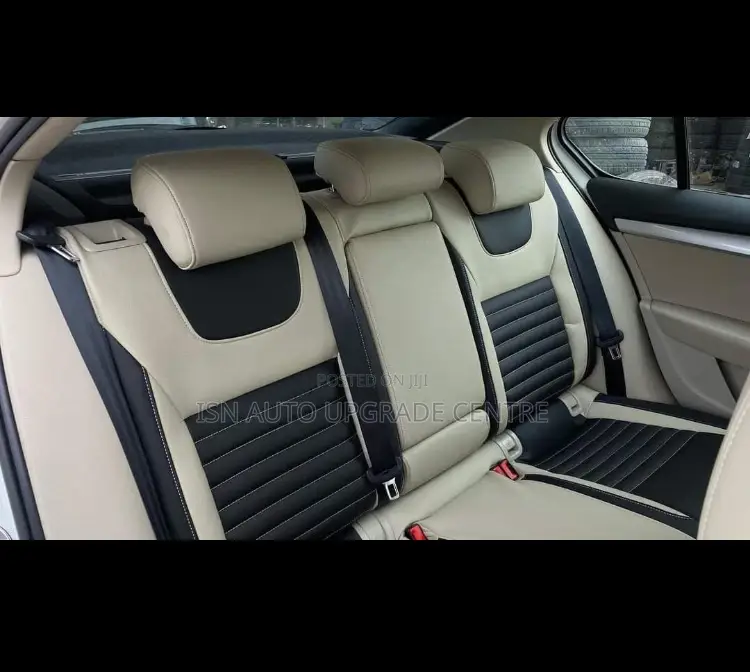 Imported Leather Upholstery Sets 2tone Strip
