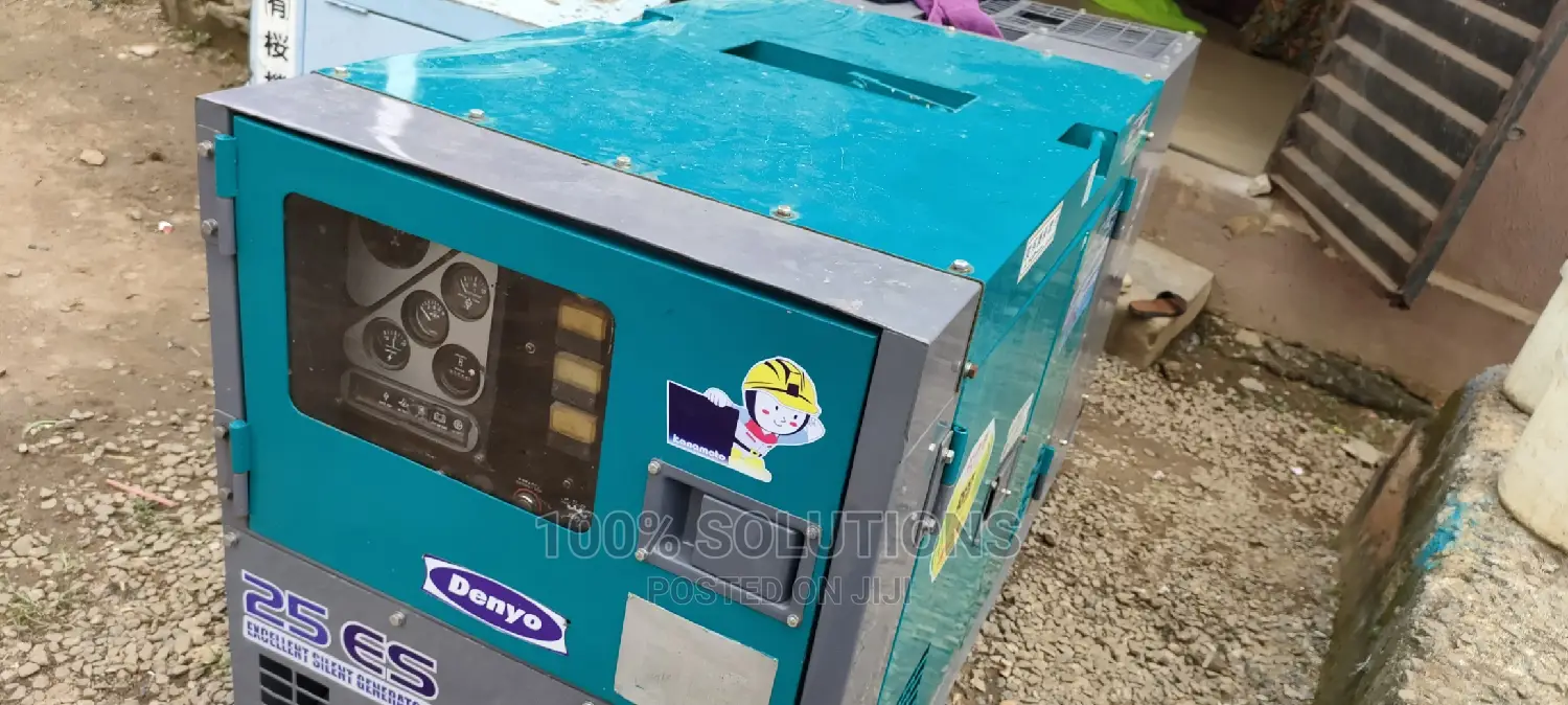 25KVA Denyo Japanese Sound Proof Generator