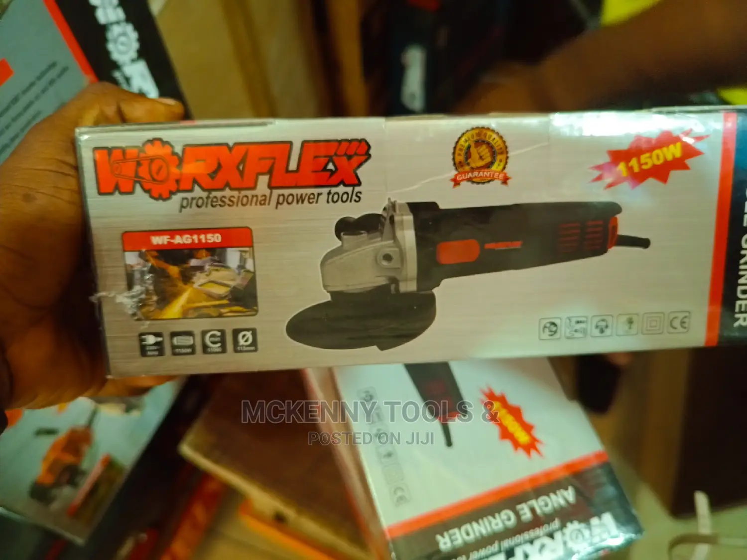 Worflex 41/2 Copper Coil Grinder Machine 1150 W