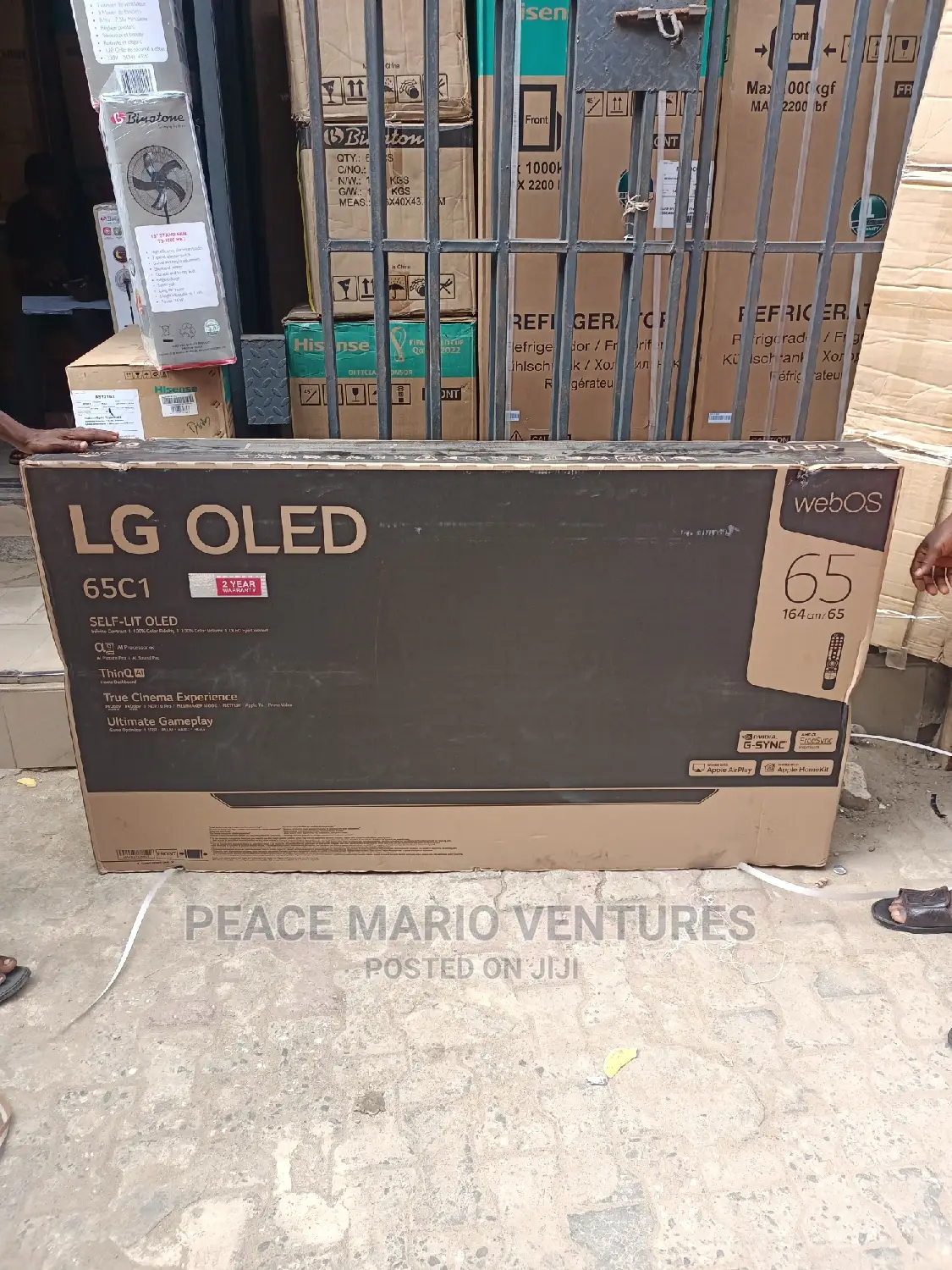 Quality LG 65" Television Android Version With 3year Waranty