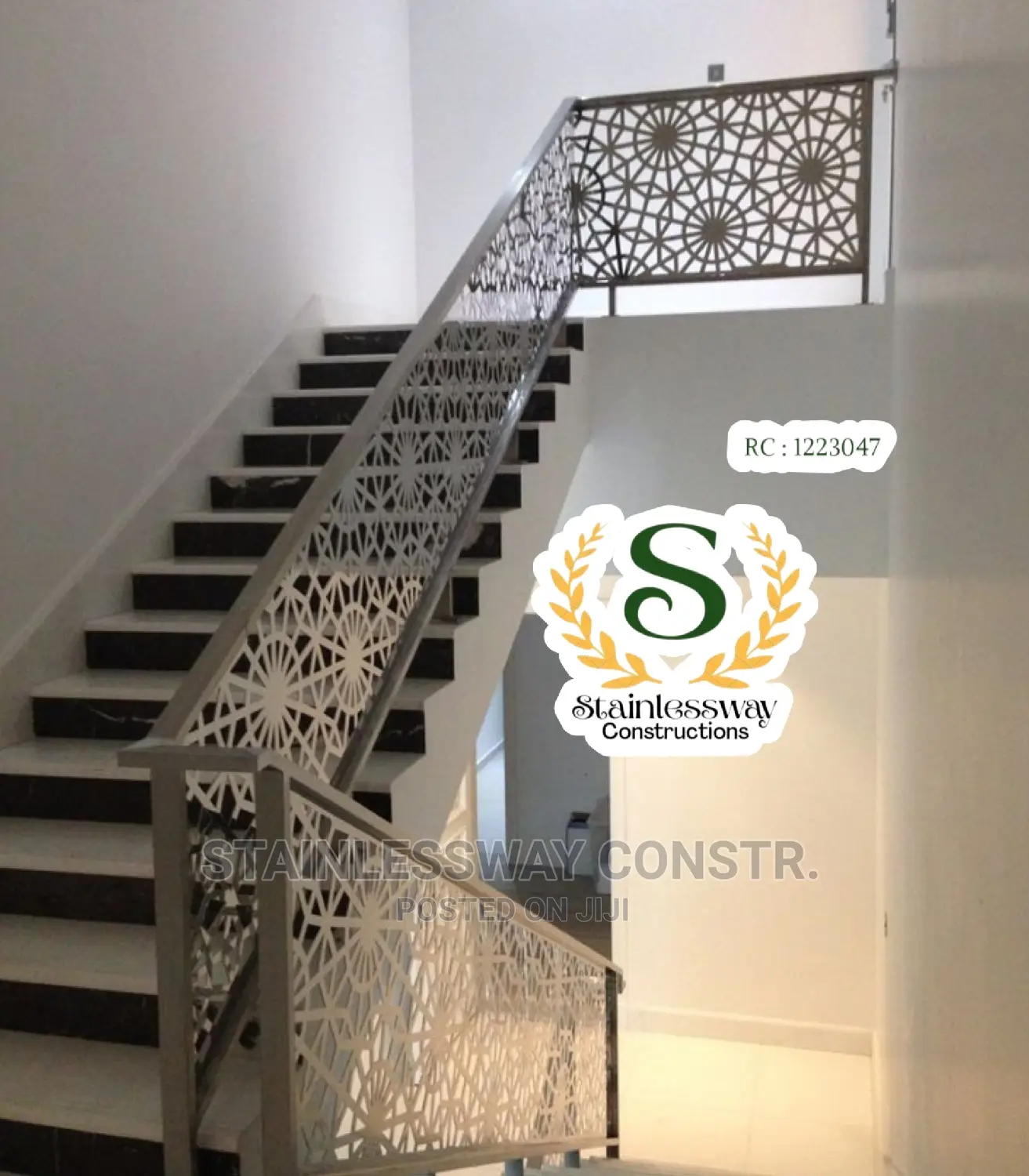 Lasercut Railing at Galadimawa District Abuja