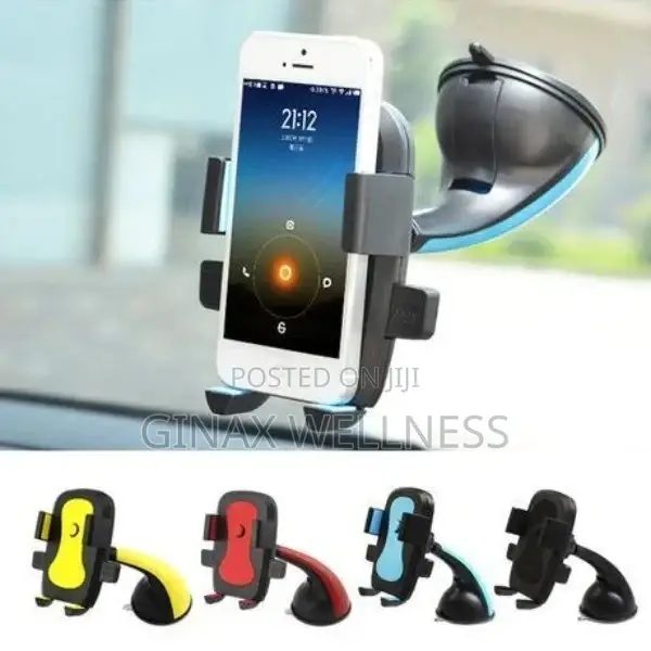 Automatic Car Phone And GPS Holder With Suction Cup