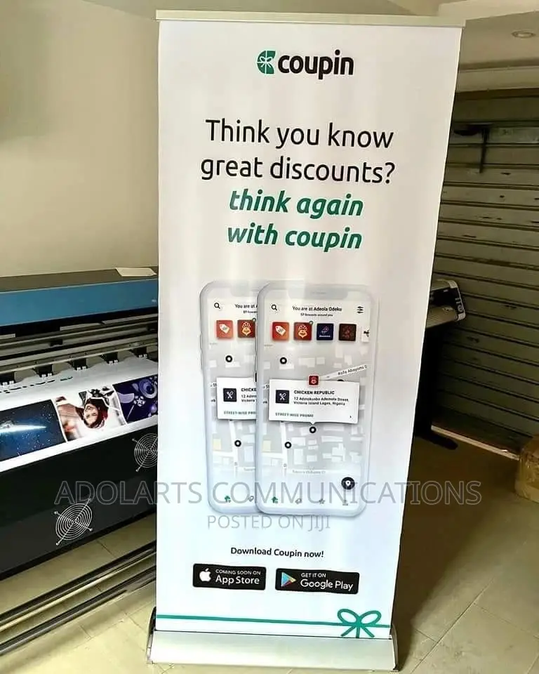 Quality Roll Up Banner Stand With Printing And Stand Alone