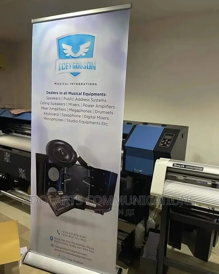 Quality Roll Up Banner Stand With Printing And Stand Alone
