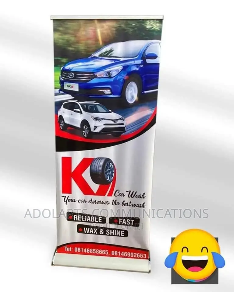 Quality Roll Up Banner Stand With Printing And Stand Alone