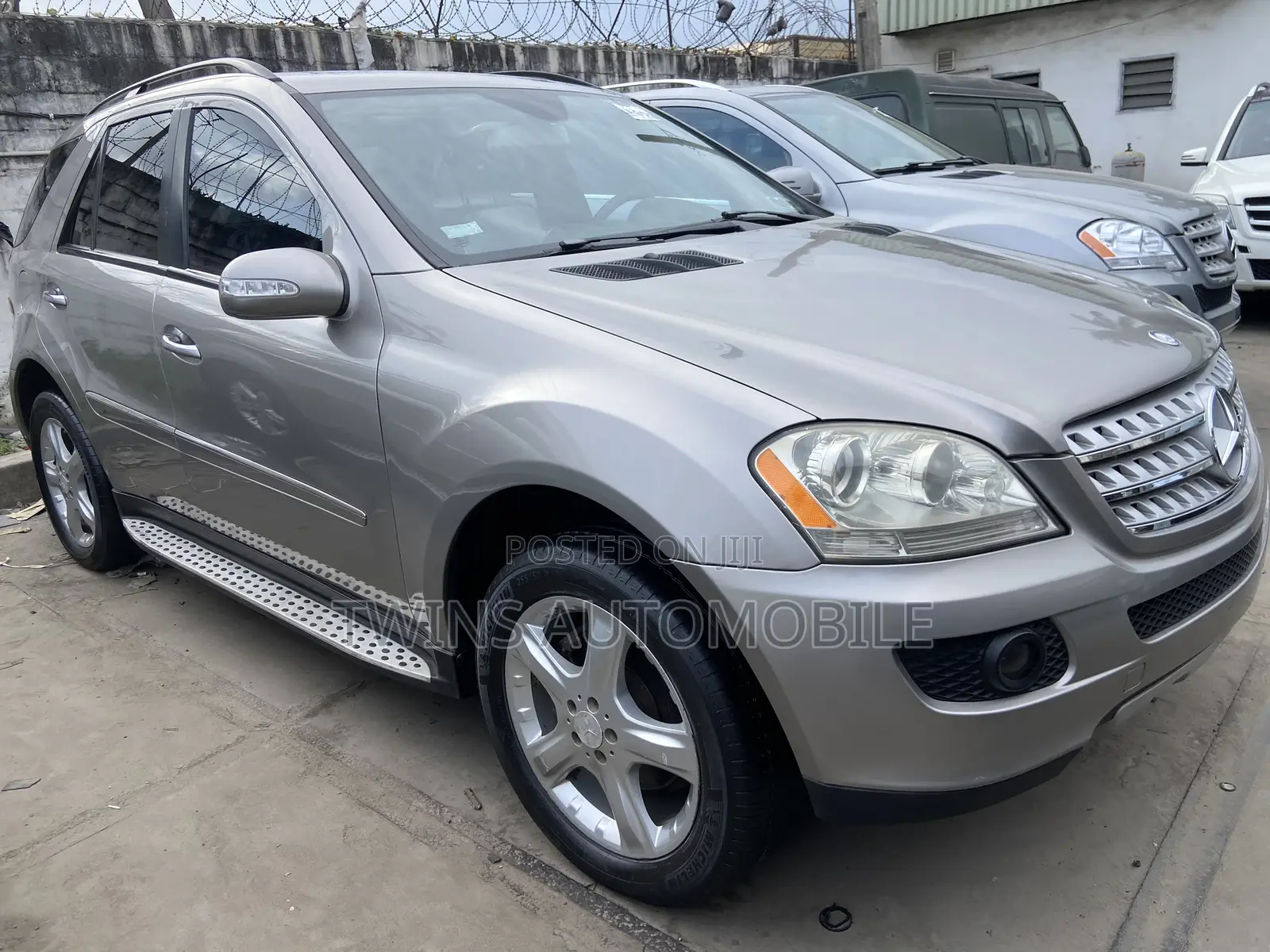 Mercedes-Benz M Class ML 350 4Matic 2008 Gray