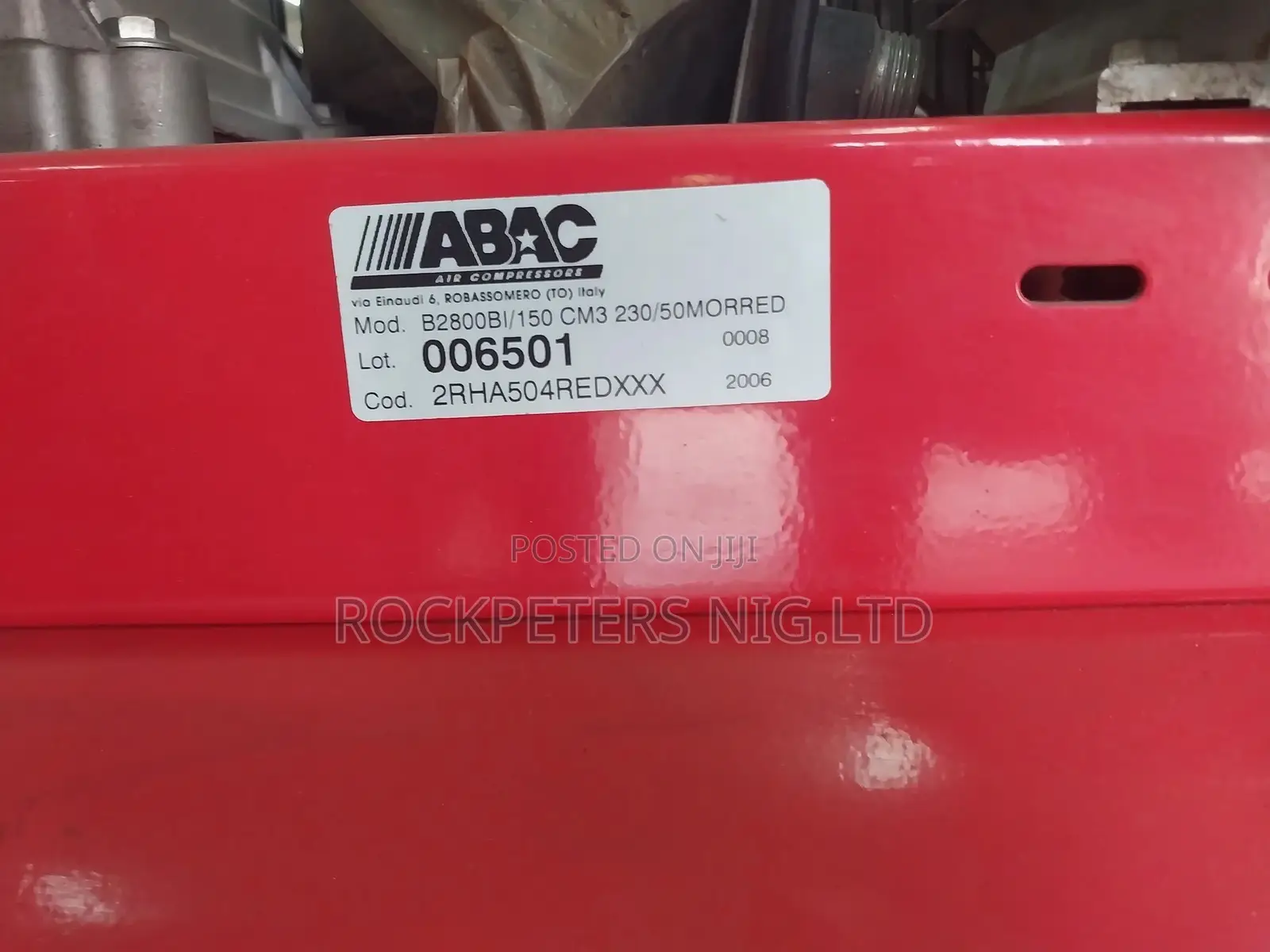 ABAC B2800/150 Cm3 150ltrs, 3hp Air Compressor